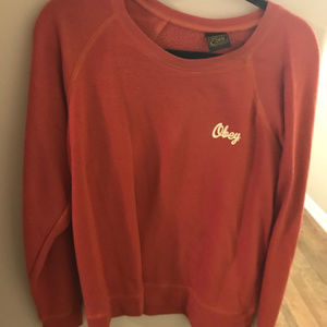 Burnt Orange OBEY Sweater